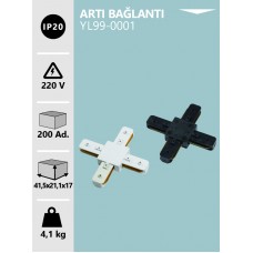 MONOFAZE ARTI BAĞLANTI APARATI SİYAH